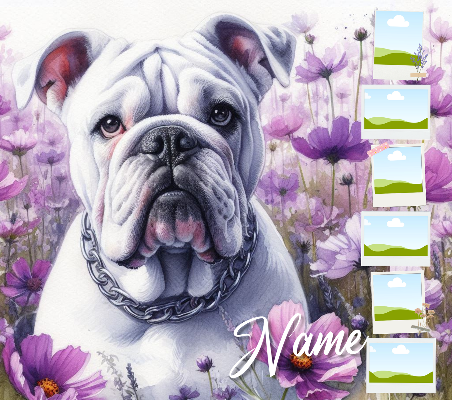 Custom Pet Portrait 20oz Tumbler