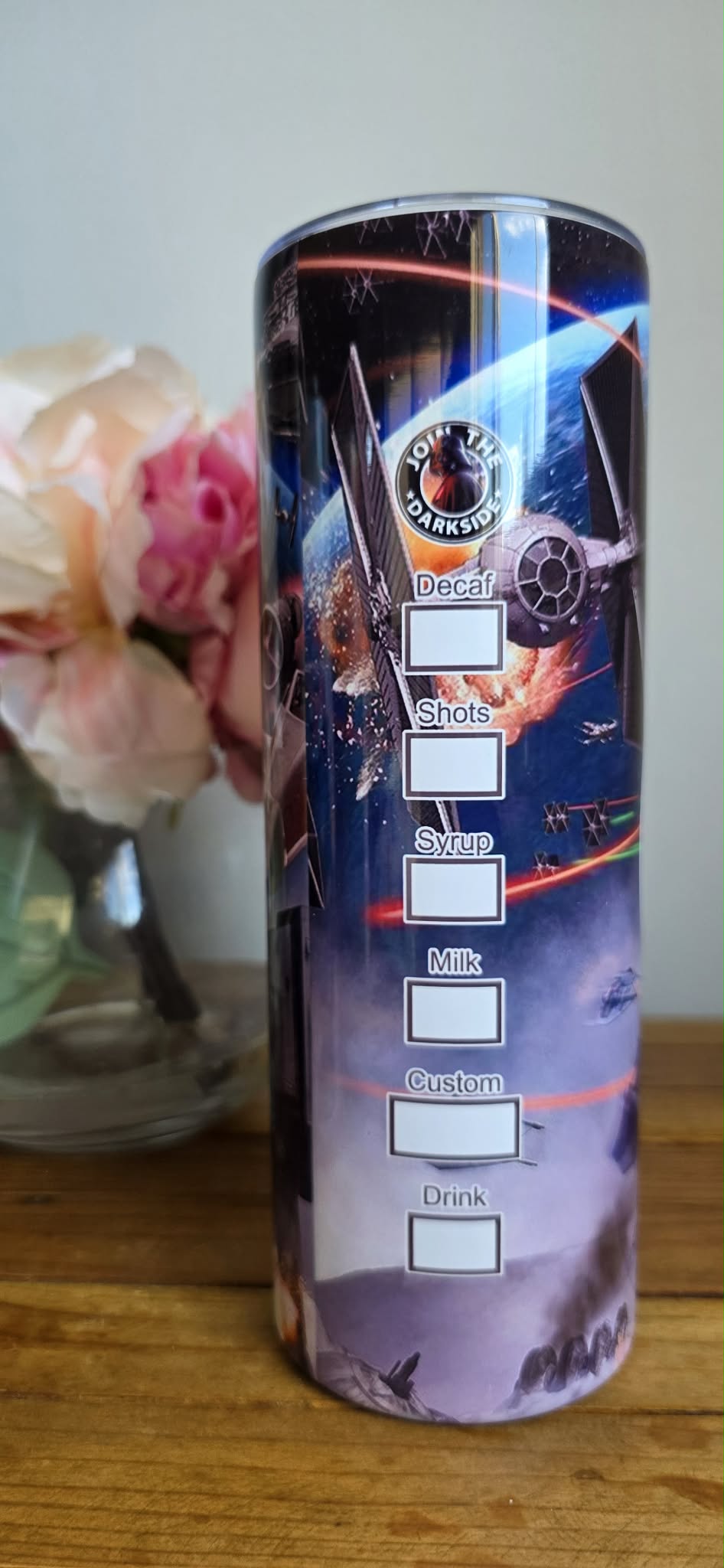 Join the Darkside Coffee Tumbler – 20oz