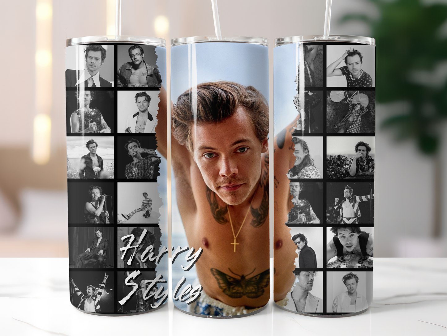 Pop Icon Collage Tumbler – 20oz