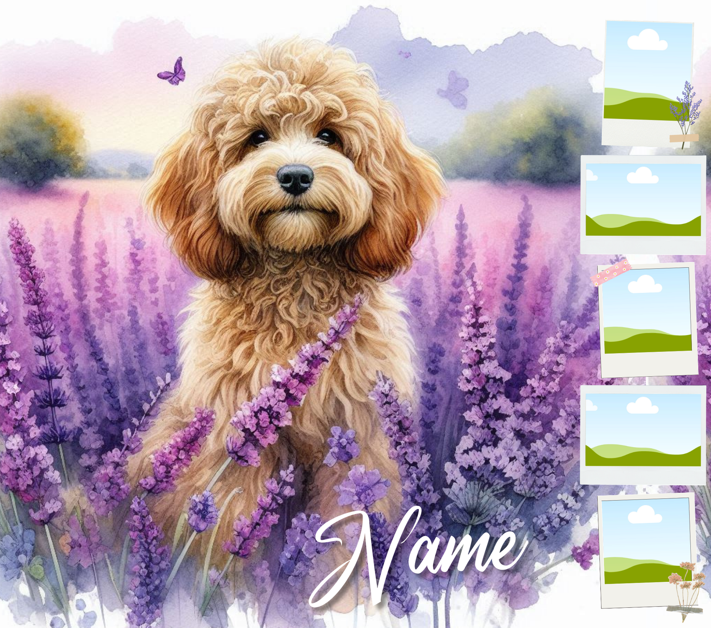 Custom Pet Portrait 20oz Tumbler