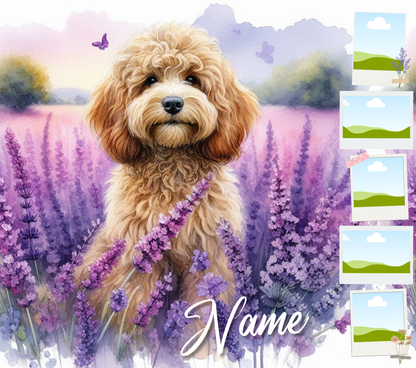 Custom Pet Portrait 20oz Tumbler
