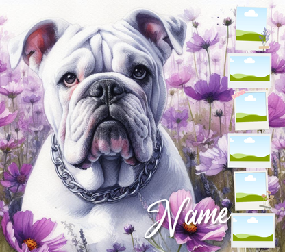 Custom Pet Portrait 20oz Tumbler