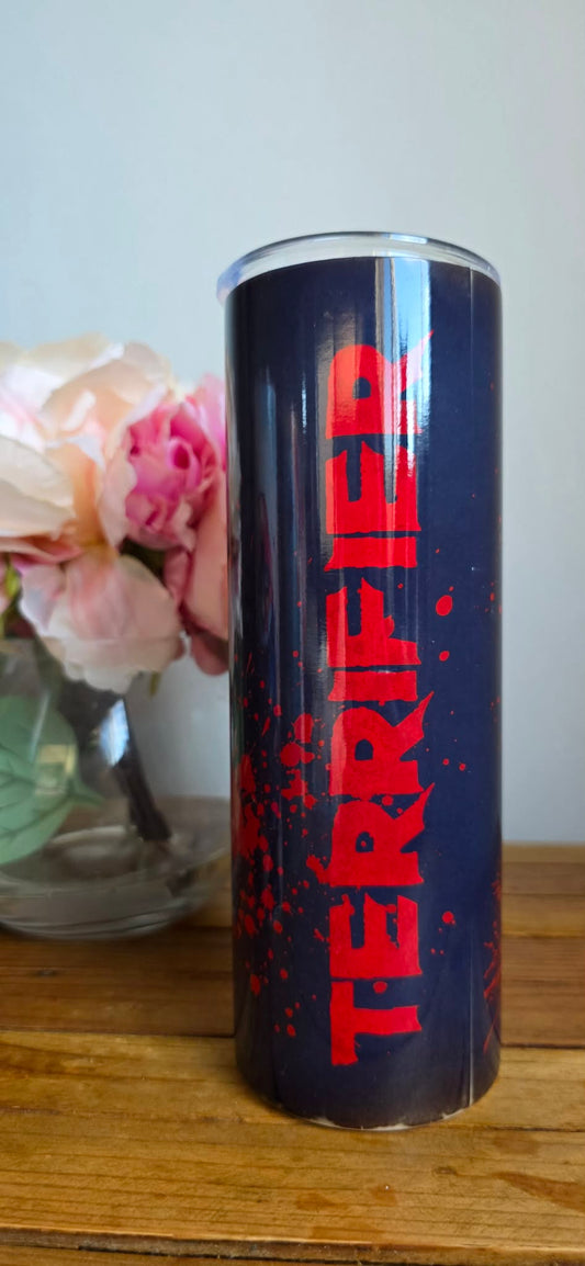 Terrifier Horror Tumbler – 20oz (Discounted – Minor Print Faults)