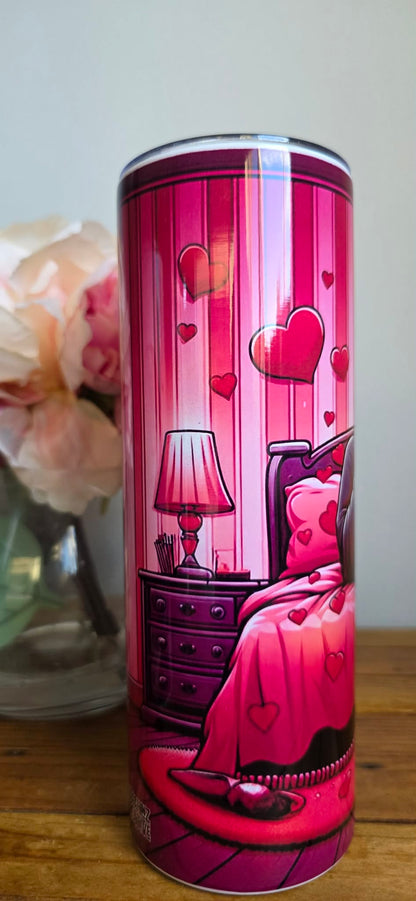 Ghostface Love Tumbler – 20oz 💗🔪