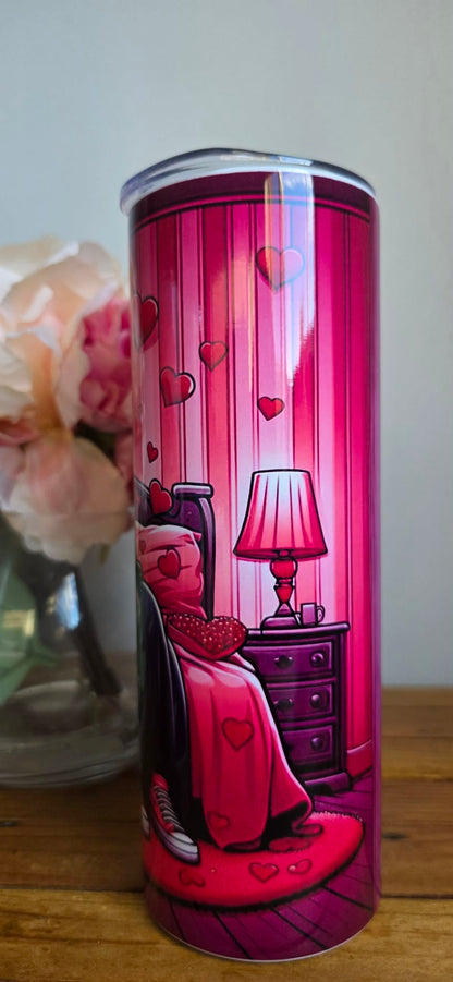 Ghostface Love Tumbler – 20oz 💗🔪