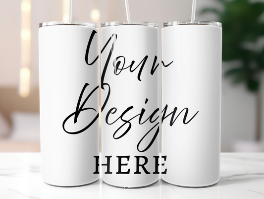 Custom Blank Tumblers – Multiple Sizes Available